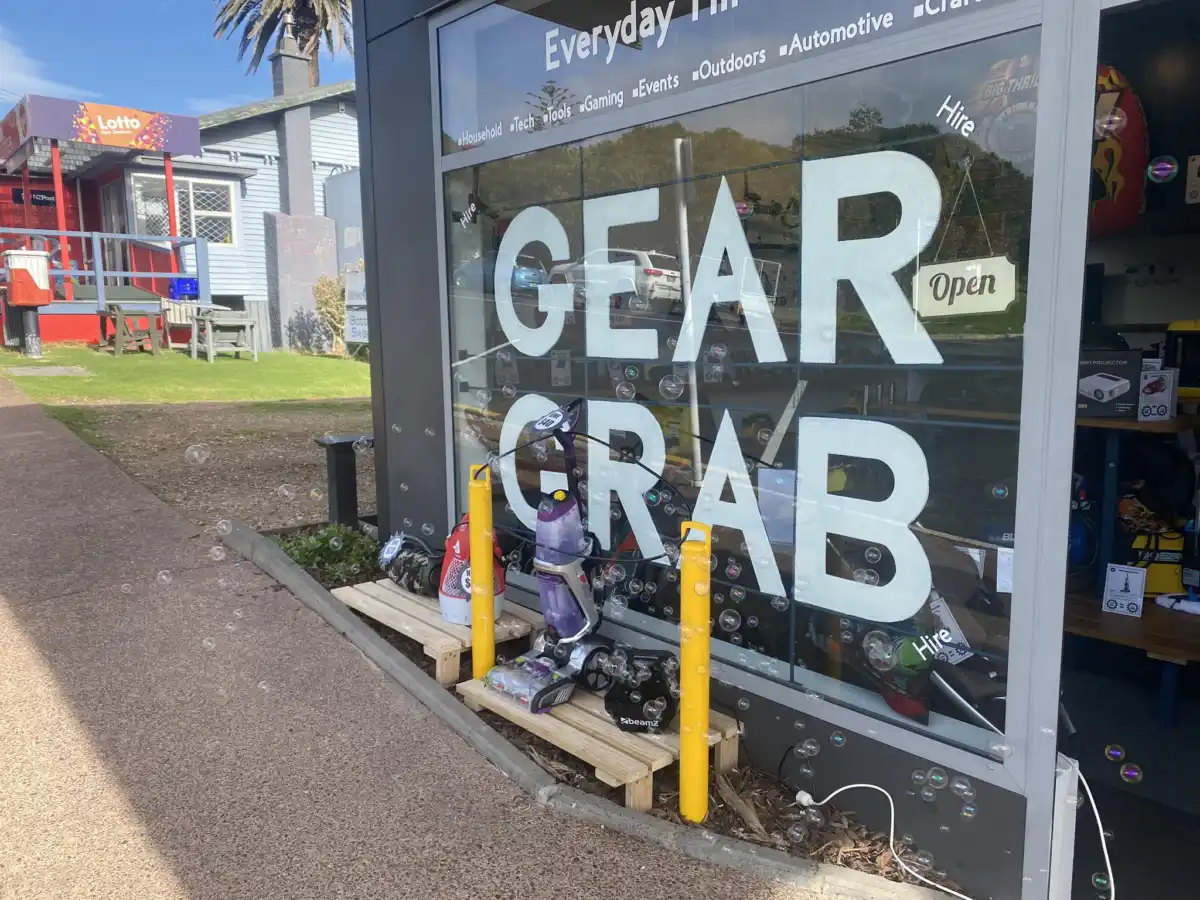 Gear Grab Hire Shop Front